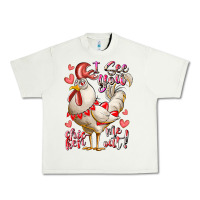 Pistachio i see you chicken me out Urban Heavy Tee - RacoonDesign