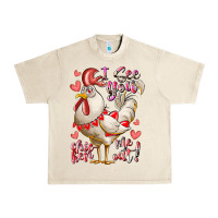 Sandshell i see you chicken me out Urban Heavy Tee - RacoonDesign