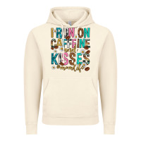 Vintage Artic i run on caffeine and kisses mothers day Vintage Hoodie - texasbilliewilder