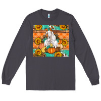 Smoke Goat family fall pumpkins gemstone Long Sleeve Tee - Artiststas