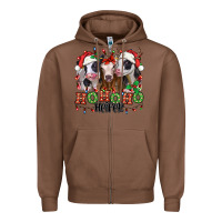 Chestnut ho ho ho heifer christmas heifers Zipper Hoodie - Jasminsmagicworld