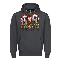 Smoke ho ho ho heifer christmas heifers Zipper Hoodie - Jasminsmagicworld