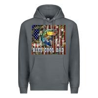 Rock 4th of July Western Reel Cool Dad Bass Premium Hoodie - LillyAllenDesigns
