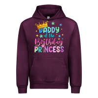 Mauve Wine daddy of the birthday princess Urban Hoodie - NancyCooperArtShop