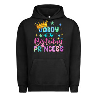 Pigment Black daddy of the birthday princess Urban Hoodie - NancyCooperArtShop