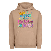 Pigment Burro daddy of the birthday princess Urban Hoodie - NancyCooperArtShop