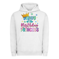 Pigment Lunar Rock daddy of the birthday princess Urban Hoodie - NancyCooperArtShop