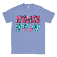 Colony Blue never give up Classic Tee - JahusDesignShop