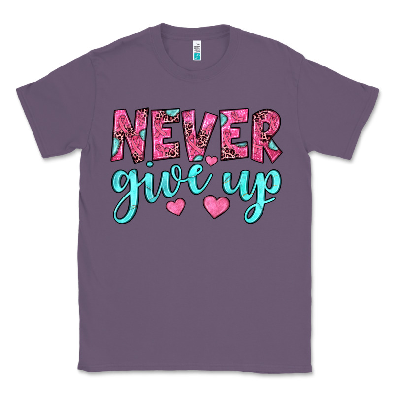 Never Give Up Classic Tee by JahusDesignShop | Teevron