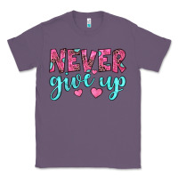 Lavender never give up Classic Tee - JahusDesignShop