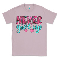 Lilac never give up Classic Tee - JahusDesignShop