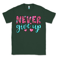Sports Green never give up Classic Tee - JahusDesignShop