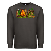 Smoke camping love Premium Sweatshirt - NancyCooperArtShop