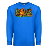 True Royal camping love Premium Sweatshirt - NancyCooperArtShop
