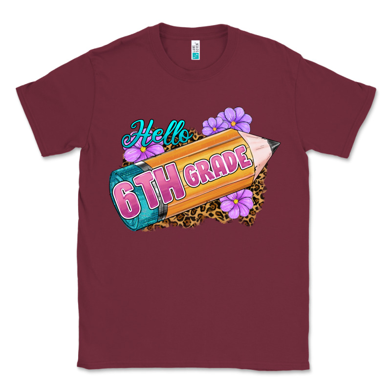 Hello 6th Grade Classic Tee by RanaPortraitStore | Teevron