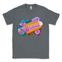 Charcoal Heather hello 6th grade Classic Tee - RanaPortraitStore