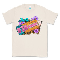 Natural hello 6th grade Classic Tee - RanaPortraitStore