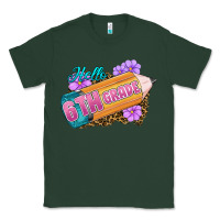 Sports Green hello 6th grade Classic Tee - RanaPortraitStore