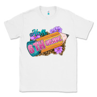 White hello 6th grade Classic Tee - RanaPortraitStore