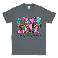 Charcoal Heather emt emergency medical technician Classic Tee - AdoDesignShop