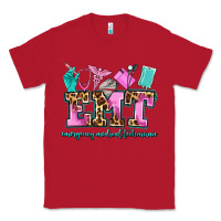 Red emt emergency medical technician Classic Tee - AdoDesignShop