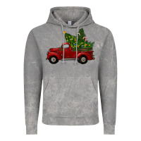 Cloud Rock christmas trees with truck Vintage Hoodie - RanaPortraitStore