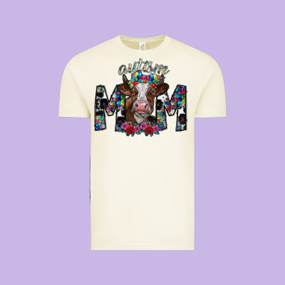 Autism Mom 2 Vintage Tee Designed By Sublimationcraftshop