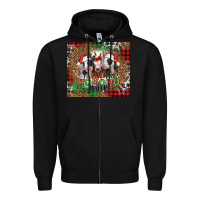 Black ho ho ho heifer Christmas heifers Zipper Hoodie - Jasminsmagicworld
