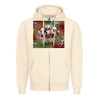 Sandshell ho ho ho heifer Christmas heifers Zipper Hoodie - Jasminsmagicworld