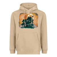 Mushroom wilderness leopard Heavyweight Hoodie - MaliasSmallBusiness