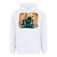 White wilderness leopard Heavyweight Hoodie - MaliasSmallBusiness