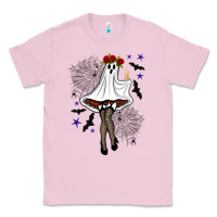 Bubblegum Pink freak ghost halloween Classic Tee - BundleAndBundleShop
