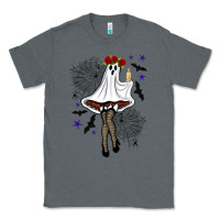 Charcoal Heather freak ghost halloween Classic Tee - BundleAndBundleShop