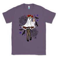 Lavender freak ghost halloween Classic Tee - BundleAndBundleShop