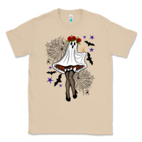 Mushroom freak ghost halloween Classic Tee - BundleAndBundleShop
