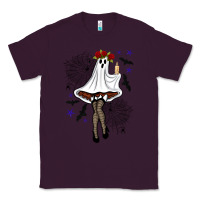 Plum freak ghost halloween Classic Tee - BundleAndBundleShop