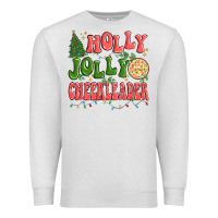 Holly Jolly Cheerleader Premium Sweatshirt | Teevron