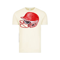 Vintage Arctic red softball helmet fa element Vintage Tee - FaDigitalArtStudio