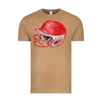 Vintage Camel red softball helmet fa element Vintage Tee - FaDigitalArtStudio
