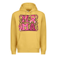 Antique Gold Breast Cancer Awareness mama ribbon Premium Hoodie - LillyAllenDesigns
