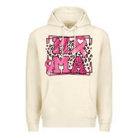 Sandshell Breast Cancer Awareness mama ribbon Premium Hoodie - LillyAllenDesigns