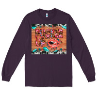 Plum pucker up Long Sleeve Tee - JahusDesignShop