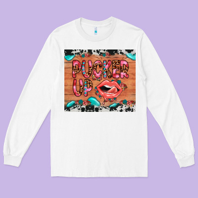 Pucker Up Long Sleeve Tee Designed By Jahusdesignshop
