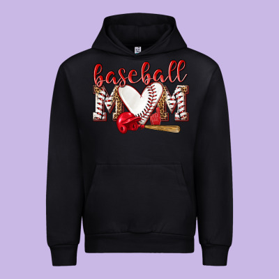 Baseball Mom Urban Hoodie Designed By Nancycooperartshop