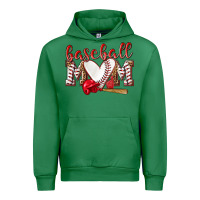Emerald Baseball Mom Urban Hoodie - NancyCooperArtShop