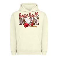 Pigment Pistachio Baseball Mom Urban Hoodie - NancyCooperArtShop