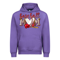Tulip Baseball Mom Urban Hoodie - NancyCooperArtShop