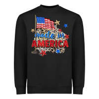 Black made in america Heavyweight Sweatshirt - Zillion Design Studio
