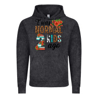 Vintage Black i was normal two kids ago Vintage Hoodie - texasbilliewilder