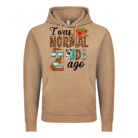 Vintage Coffee i was normal two kids ago Vintage Hoodie - texasbilliewilder